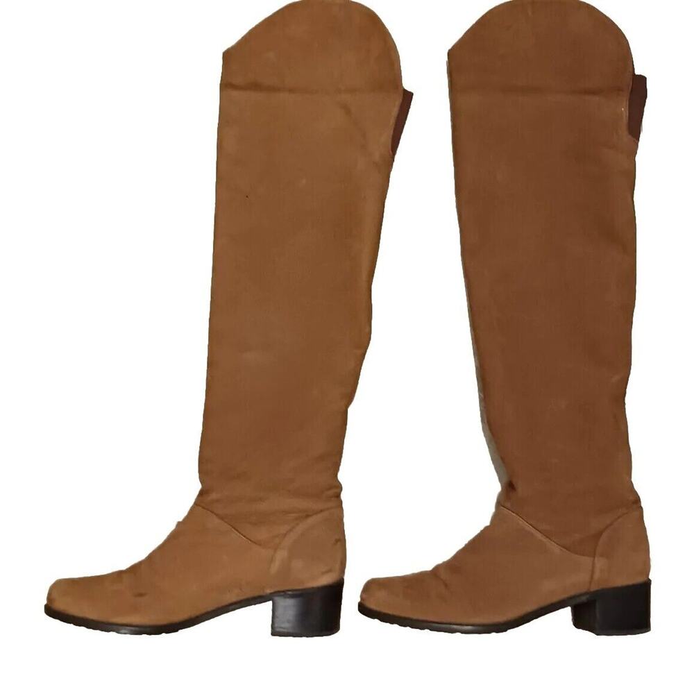 Stuart Weitzman Over The Knee Boot Size 6.5m Sued… - image 4